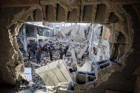 Israeli Airstrike In Gaza