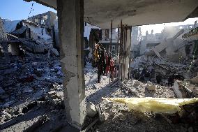 Israeli Airstrike In Gaza