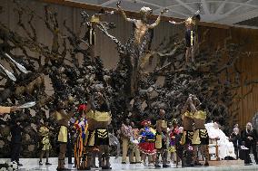 Pope Francis During His Weekly General Audience - Vatican