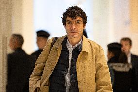 Nicolas Sarkozy’s trial for illegal campaign financing from Lybia - Paris