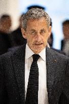 Nicolas Sarkozy’s trial for illegal campaign financing from Lybia - Paris