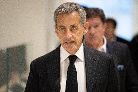 Nicolas Sarkozy’s trial for illegal campaign financing from Lybia - Paris