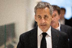 Nicolas Sarkozy’s trial for illegal campaign financing from Lybia - Paris