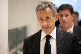 Nicolas Sarkozy’s trial for illegal campaign financing from Lybia - Paris