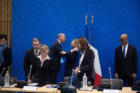 Eric Lombard At The Ministry Of Economy And Finance - Bercy