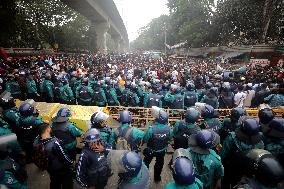 Police Obstructed The March