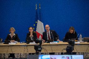 Eric Lombard At The Ministry Of Economy And Finance - Bercy