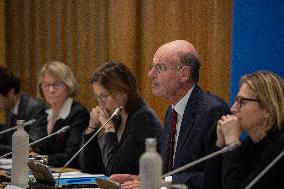 Eric Lombard At The Ministry Of Economy And Finance - Bercy