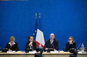 Eric Lombard At The Ministry Of Economy And Finance - Bercy