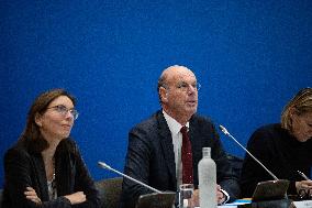 Eric Lombard At The Ministry Of Economy And Finance - Bercy