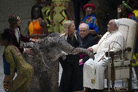 Pope Francis During His Weekly General Audience - Vatican