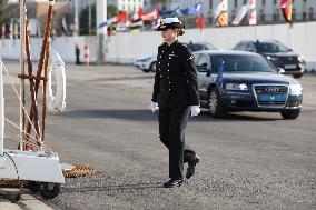 Princess Leonor Embarks on The Juan Sebastian Elcano - Spain