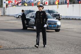 Princess Leonor Embarks on The Juan Sebastian Elcano - Spain