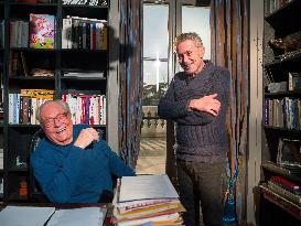 Jean-Marie Le Pen At his Home in Rueil-Malmaison