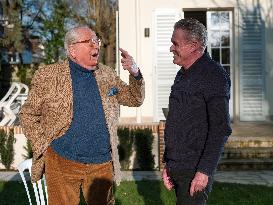 Jean-Marie Le Pen At his Home in Rueil-Malmaison