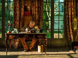 Jean-Marie Le Pen At his Home in Rueil-Malmaison