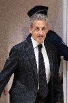 Nicolas Sarkozy’s trial for illegal campaign financing from Lybia - Paris