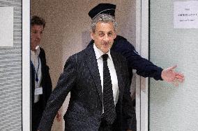 Nicolas Sarkozy’s trial for illegal campaign financing from Lybia - Paris