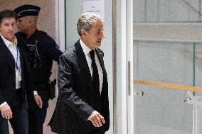 Nicolas Sarkozy’s trial for illegal campaign financing from Lybia - Paris