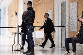 Nicolas Sarkozy’s trial for illegal campaign financing from Lybia - Paris