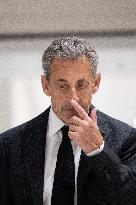 Nicolas Sarkozy’s trial for illegal campaign financing from Lybia - Paris