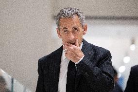 Nicolas Sarkozy’s trial for illegal campaign financing from Lybia - Paris