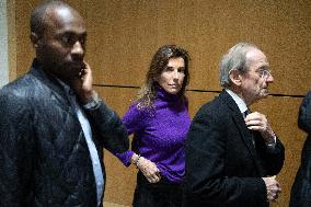 Nicolas Sarkozy’s trial for illegal campaign financing from Lybia - Paris