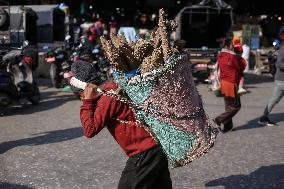 Yams For Maghe Sankranti Festival In Nepal.