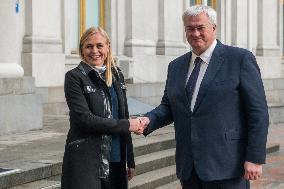 Finnish Foreign Minister And The  OSCE Chair For 2025 Elina Valtonen Visits Kyiv