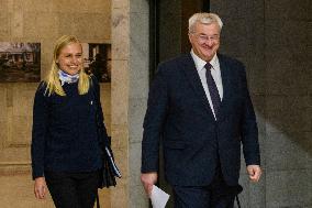 Finnish Foreign Minister And The  OSCE Chair For 2025 Elina Valtonen Visits Kyiv