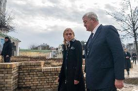 Finnish Foreign Minister And The  OSCE Chair For 2025 Elina Valtonen Visits Kyiv