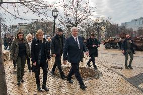 Finnish Foreign Minister And The  OSCE Chair For 2025 Elina Valtonen Visits Kyiv