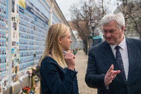 Finnish Foreign Minister And The  OSCE Chair For 2025 Elina Valtonen Visits Kyiv