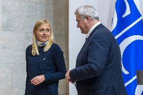 Finnish Foreign Minister And The  OSCE Chair For 2025 Elina Valtonen Visits Kyiv