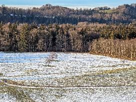 View From The Sledging Hill On The Thomas Mann Trail In Bavaria