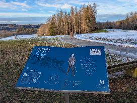 View From The Sledging Hill On The Thomas Mann Trail In Bavaria