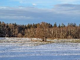 View From The Sledging Hill On The Thomas Mann Trail In Bavaria