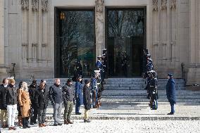 Military Conducts Dress Rehearsal For Former President Jimmy Carter Funeral