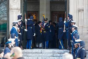 Military Conducts Dress Rehearsal For Former President Jimmy Carter Funeral