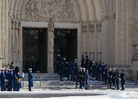 Military Conducts Dress Rehearsal For Former President Jimmy Carter Funeral