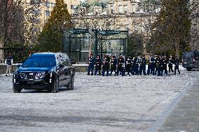 Military Conducts Dress Rehearsal For Former President Jimmy Carter Funeral