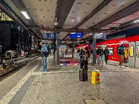 Suburban Train S-Bahn Line S2 At Munich East Station