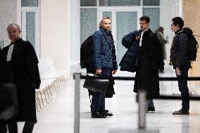 Nicolas Sarkozys trial for illegal campaign financing from Lybia - Paris