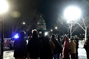 President Carter Lies In State At US Capitol As Americans Pay Respects