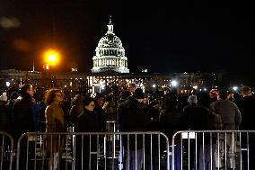 President Carter Lies In State At US Capitol As Americans Pay Respects