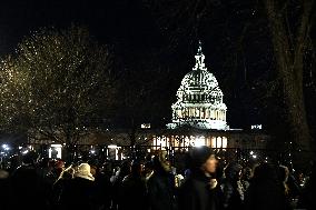 President Carter Lies In State At US Capitol As Americans Pay Respects