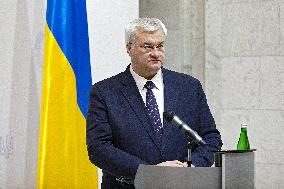 Press conference of Foreign Ministers of Ukraine and Finland