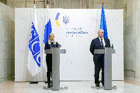 Press conference of Foreign Ministers of Ukraine and Finland