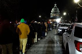 President Carter Lies In State At US Capitol As Americans Pay Respects