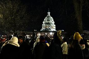 President Carter Lies In State At US Capitol As Americans Pay Respects